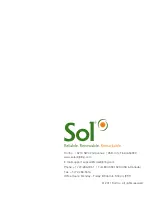 Preview for 20 page of Sol TP Series Installation And Owner'S Manual