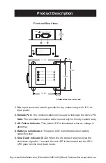 Preview for 4 page of Sola HD RELAYCARD-SDU Instruction Manual