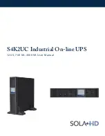 Preview for 1 page of Sola HD S4K2U1000C User Manual