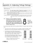 Preview for 20 page of Sola 1050 VA User Manual