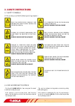 Предварительный просмотр 8 страницы Sola ARES-2713 Starting Manual