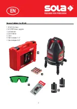 Preview for 2 page of Sola ATLAS GREEN Operating Instructions Manual