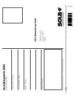 Preview for 30 page of Sola QUBO Operating Instructions Manual