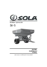 Sola SV-5 Starting, Maintenance And Dosage Manual preview