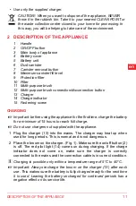 Preview for 11 page of SOLAC AE2510 Instructions For Use Manual