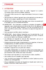 Preview for 15 page of SOLAC AE2510 Instructions For Use Manual