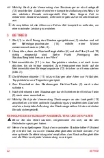 Preview for 22 page of SOLAC AE2510 Instructions For Use Manual