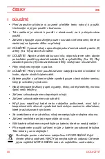 Preview for 40 page of SOLAC AE2510 Instructions For Use Manual