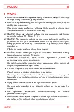 Preview for 45 page of SOLAC AE2510 Instructions For Use Manual