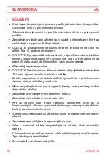 Preview for 50 page of SOLAC AE2510 Instructions For Use Manual