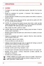 Preview for 66 page of SOLAC AE2510 Instructions For Use Manual