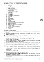 Preview for 11 page of SOLAC AE2540 Instructions For Use Manual