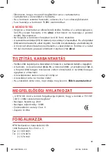 Preview for 49 page of SOLAC BA5510 Instructions For Use Manual