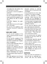 Preview for 9 page of SOLAC BE1002 Instructions For Use Manual