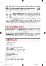 Preview for 42 page of SOLAC BE7855 Instructions For Use Manual