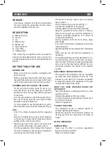 Preview for 11 page of SOLAC BV5723 Instructions For Use Manual