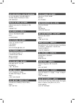 Preview for 78 page of SOLAC BV5723 Instructions For Use Manual