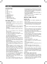 Preview for 7 page of SOLAC BV5725 Instructions For Use Manual