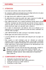 Preview for 5 page of SOLAC CE4550 Instructions For Use Manual