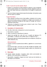 Preview for 10 page of SOLAC CP7320 Instructions For Use Manual