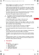 Preview for 13 page of SOLAC CP7320 Instructions For Use Manual