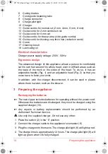 Preview for 14 page of SOLAC CP7320 Instructions For Use Manual