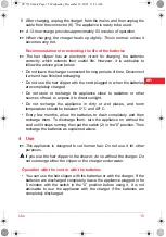 Preview for 15 page of SOLAC CP7320 Instructions For Use Manual