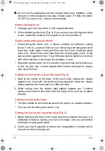 Preview for 16 page of SOLAC CP7320 Instructions For Use Manual