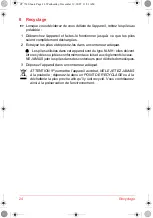 Preview for 24 page of SOLAC CP7320 Instructions For Use Manual