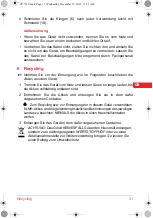 Preview for 31 page of SOLAC CP7320 Instructions For Use Manual