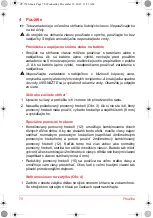 Preview for 70 page of SOLAC CP7320 Instructions For Use Manual