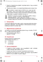 Preview for 79 page of SOLAC CP7320 Instructions For Use Manual