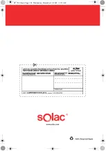 Preview for 102 page of SOLAC CP7320 Instructions For Use Manual