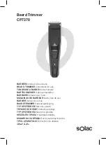 Preview for 1 page of SOLAC CP7370 Instructions For Use Manual