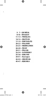 Preview for 2 page of SOLAC CP7381 Instructions For Use Manual