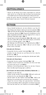 Preview for 15 page of SOLAC CP7381 Instructions For Use Manual