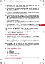 Предварительный просмотр 21 страницы SOLAC CT8633 Instructions For Use Manual