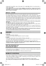 Preview for 12 page of SOLAC CVG 96 Series Instructions For Use Manual