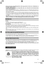 Preview for 21 page of SOLAC CVG 96 Series Instructions For Use Manual