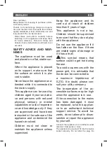 Preview for 3 page of SOLAC CVG9506 Instructions For Use Manual