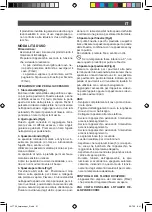 Preview for 31 page of SOLAC Ecogenic LV1700 Instructions For Use Manual