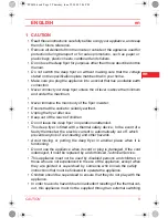 Preview for 9 page of SOLAC FL6410 Instructions For Use Manual