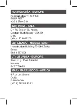 Preview for 37 page of SOLAC H101 Instructions For Use Manual