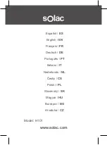 Preview for 40 page of SOLAC H101 Instructions For Use Manual