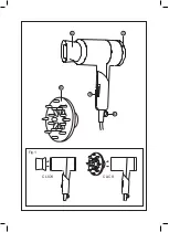 Preview for 3 page of SOLAC Hair&Go Ionic 1800 Instructions For Use Manual