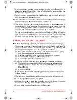 Предварительный просмотр 12 страницы SOLAC HU1050 Instructions For Use Manual