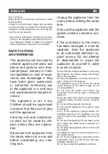 Preview for 7 page of SOLAC HU1059 Instructions For Use Manual