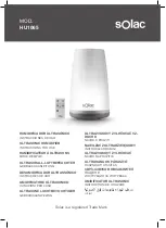 Preview for 1 page of SOLAC HU1065 Instructions For Use Manual