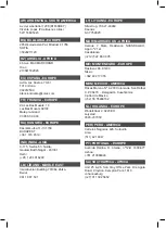 Preview for 70 page of SOLAC HU1065 Instructions For Use Manual