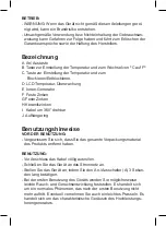 Preview for 25 page of SOLAC MD7401 Instructions For Use Manual